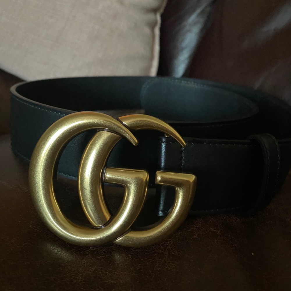 Marmont Gucci belt size 80 1.5 inch width